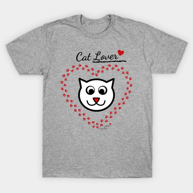 Cat Lover T-Shirt by Phebe Phillips